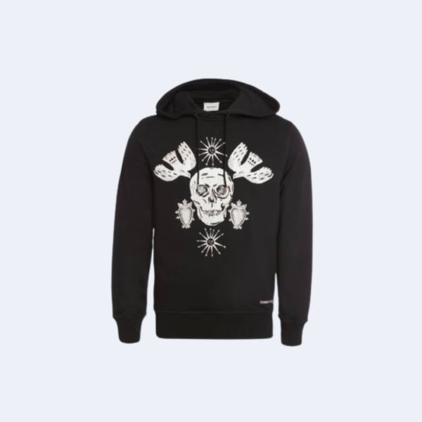 Sweat-Shirt brodé "SKULL"  ALEXANDER MCQUEEN
