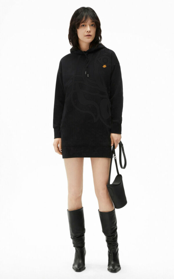 Robe sweatshirt à capuche "K-TIGER"  KENZO – Image 3