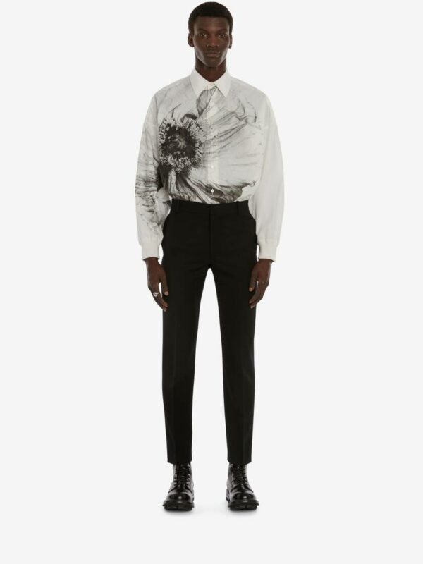 Chemise à harnais imprimé floral  ALEXANDER MCQUEEN – Image 2