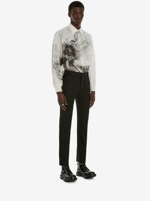 Chemise à harnais imprimé floral  ALEXANDER MCQUEEN – Image 3