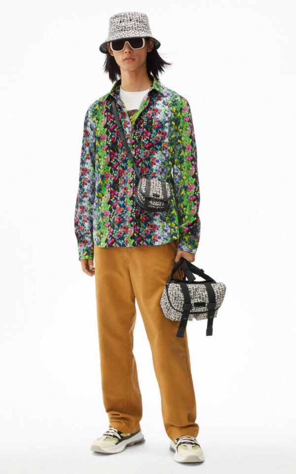 Chemise casual "BLURRED FLOWERS" KENZO – Image 2