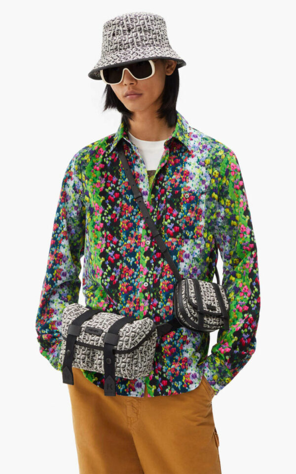 Chemise casual "BLURRED FLOWERS" KENZO – Image 4