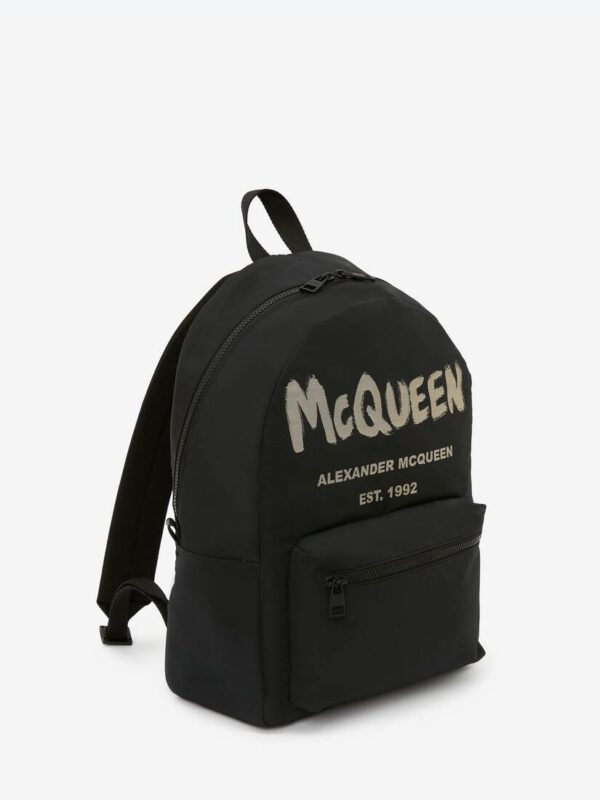 Sac à dos "METROPOLITAN" Graffiti  ALEXANDER MCQUEEN – Image 2
