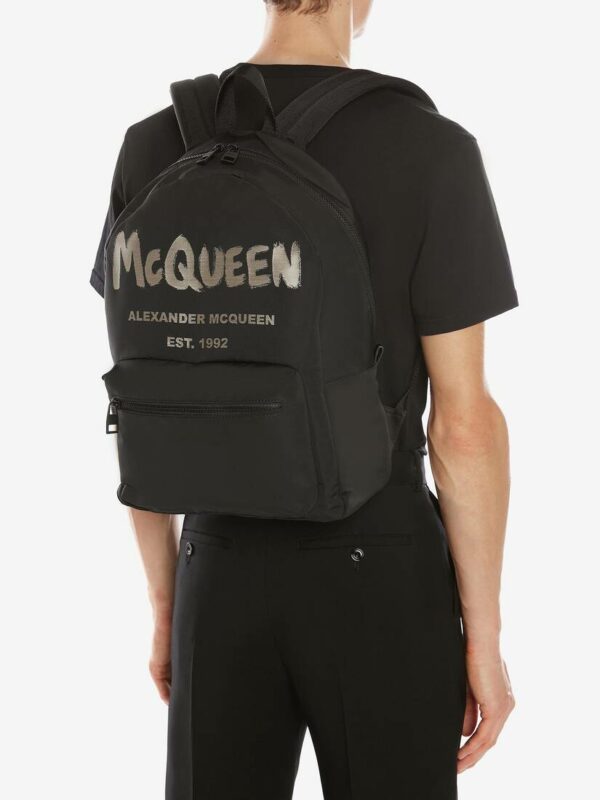 Sac à dos "METROPOLITAN" Graffiti  ALEXANDER MCQUEEN – Image 5
