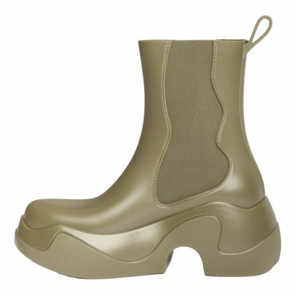 Bottines à semelle épaisse vert olive  XOCOI – Image 4