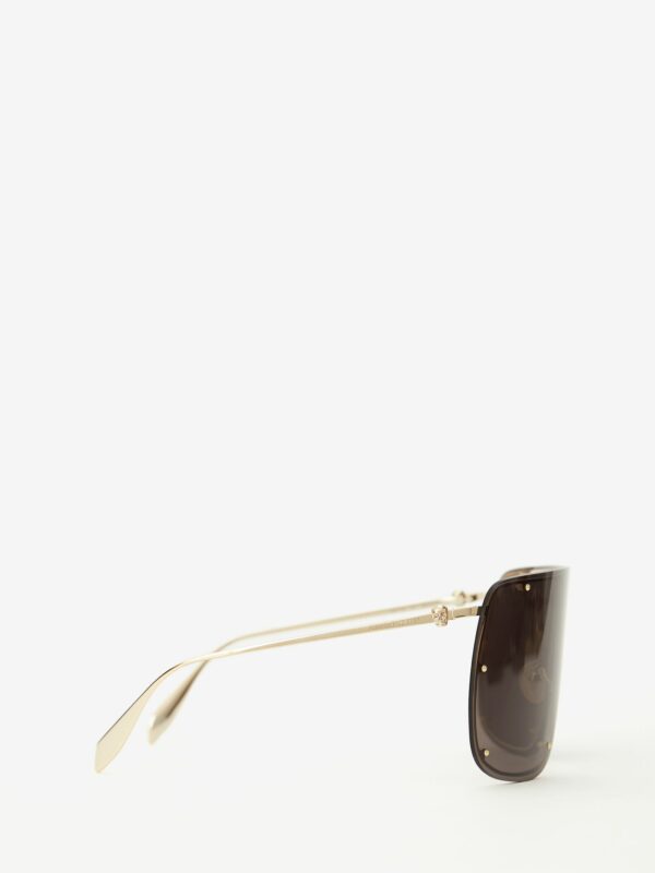 Lunettes de soleil masque "SKULL"  ALEXANDER MCQUEEN – Image 2
