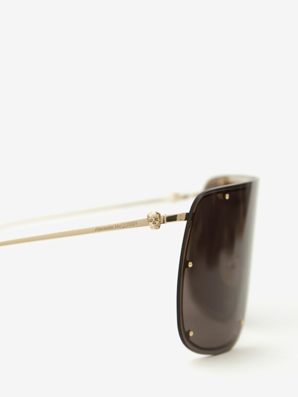 Lunettes de soleil masque "SKULL"  ALEXANDER MCQUEEN – Image 4