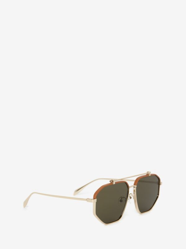 Lunettes de soleil top Piercing  ALEXANDER MCQUEEN – Image 2