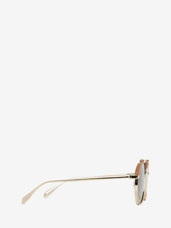 Lunettes de soleil top Piercing  ALEXANDER MCQUEEN – Image 3
