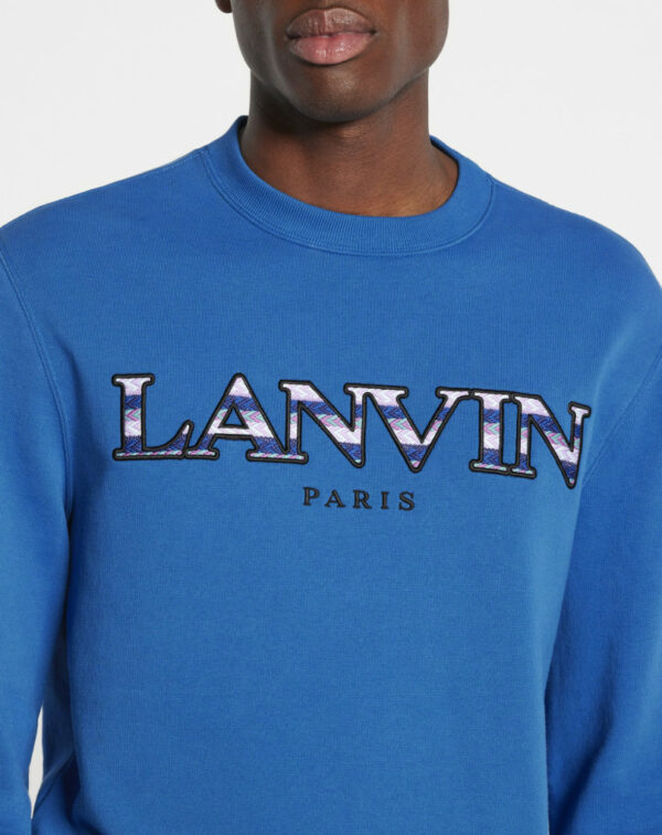 Sweatshirt "CURB" bleu  LANVIN – Image 4