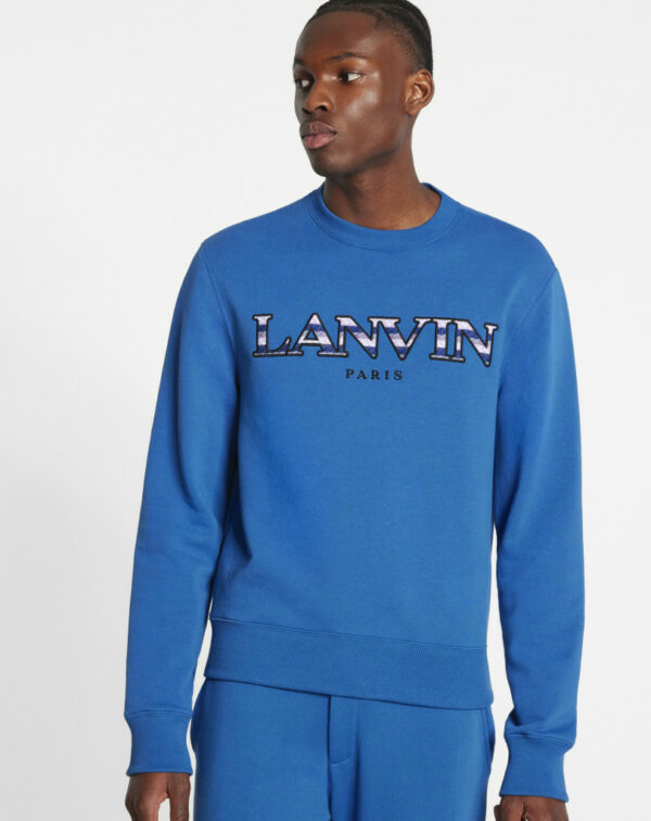 Sweatshirt "CURB" bleu  LANVIN – Image 5