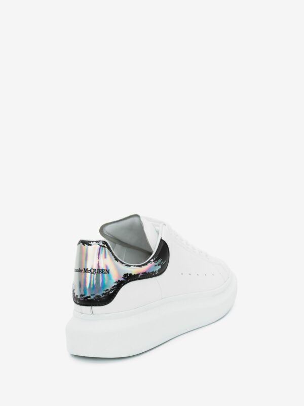 Sneakers "OVERSIZE"  blanc & argent - ALEXANDER MCQUEEN - – Image 3