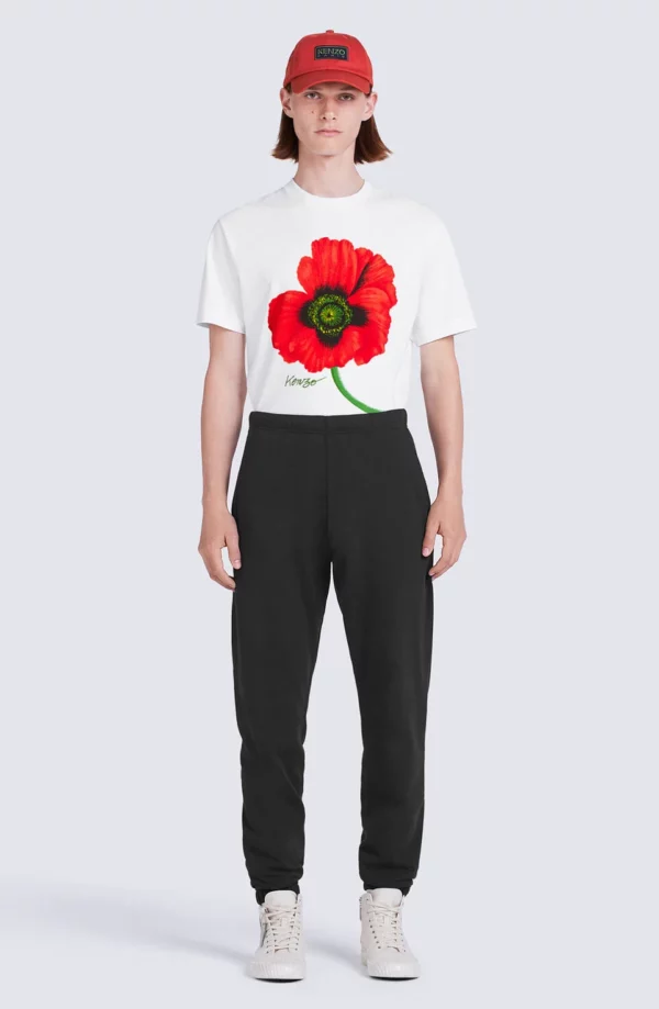 Tee-shirt "Poppy" blanc - KENZO - – Image 3