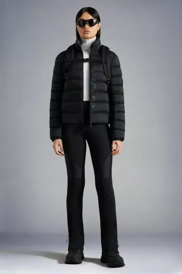 Doudoune courte "CERCES" noire  MONCLER – Image 2