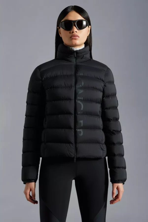 Doudoune courte "CERCES" noire  MONCLER – Image 3