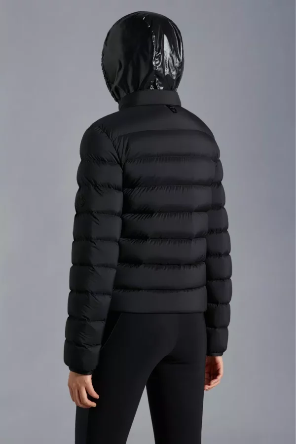 Doudoune courte "CERCES" noire  MONCLER – Image 5