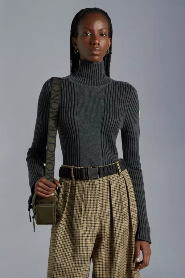 Pull à col roulé en laine  MONCLER – Image 2