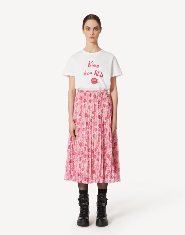 Tee-shirt imprimé « KISS FROM RED »  RED VALENTINO – Image 2