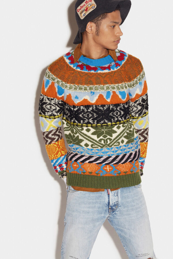 Pullover "GLOBETROTTER"  DSQUARED²