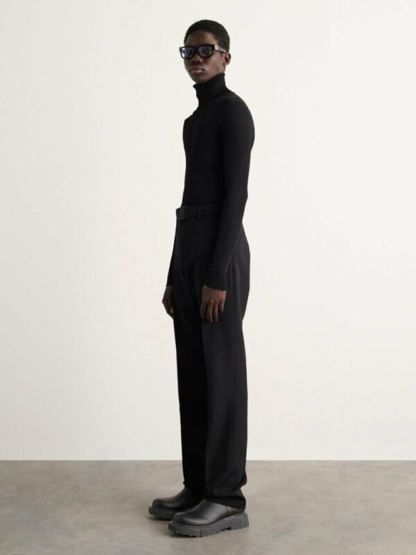 Pull col roulé  OFF WHITE – Image 2