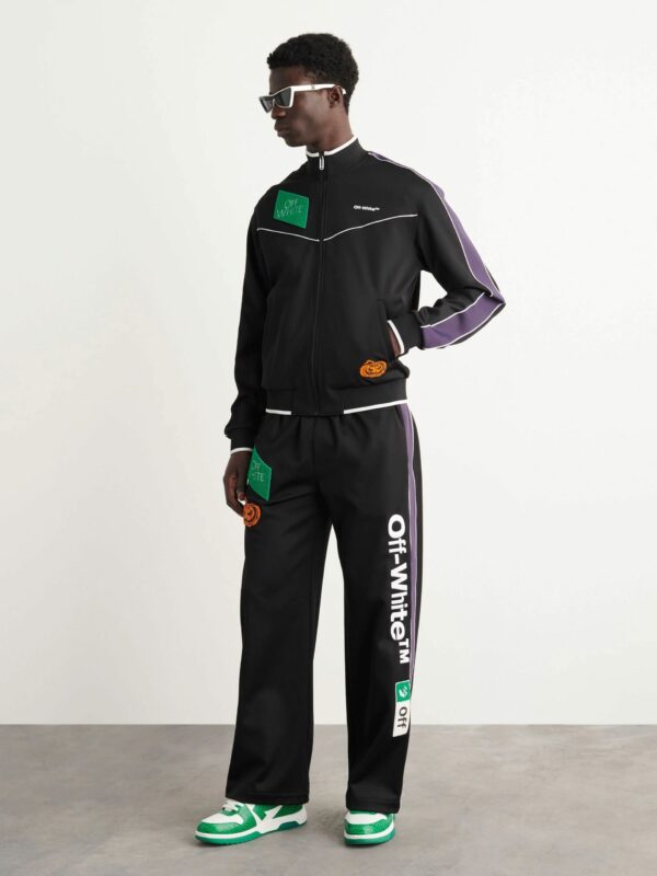 Veste de survêtement "MULTILOGO" OFF WHITE – Image 2