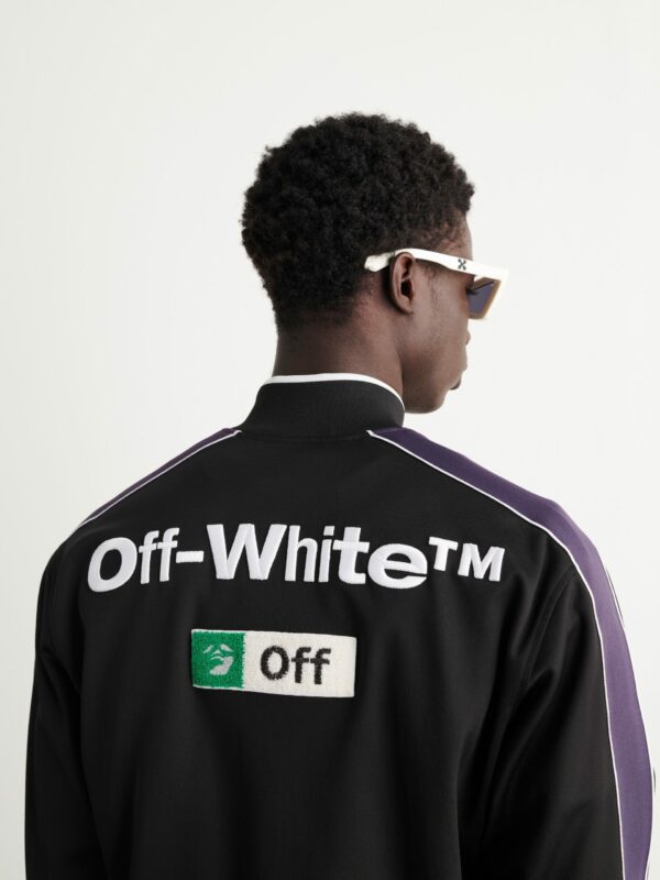 Veste de survêtement "MULTILOGO" OFF WHITE – Image 4