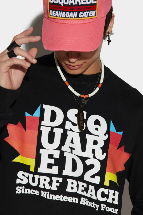 Sweat-shirt "SURF BEACH"  DSQUARED2 – Image 3