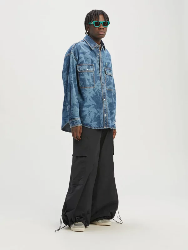 Veste en jean "PALMITY"  PALM ANGELS – Image 2