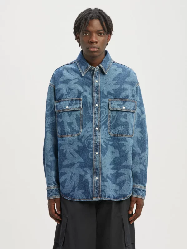 Veste en jean "PALMITY"  PALM ANGELS – Image 3