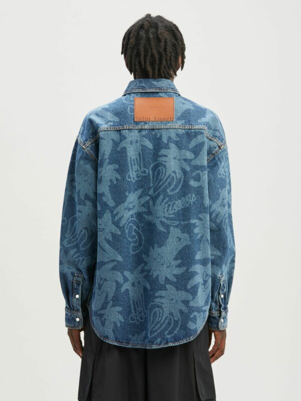 Veste en jean "PALMITY"  PALM ANGELS – Image 4