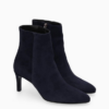 Boots "STELLA" Navy Velours  FREE LANCE – Image 3