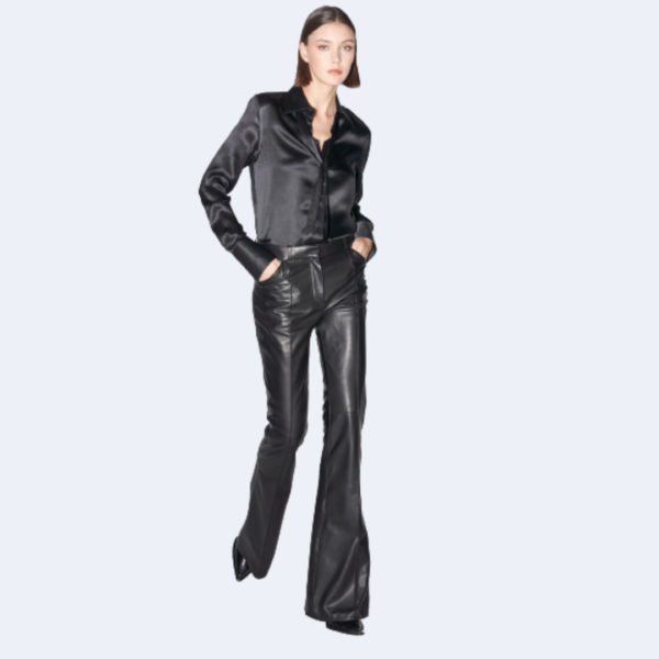 Pantalon "ROXY" en cuir  BARBARA BUI – Image 3