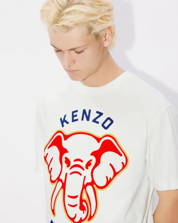 Tee-shirt "ELEPHANT" Blanc  KENZO – Image 3