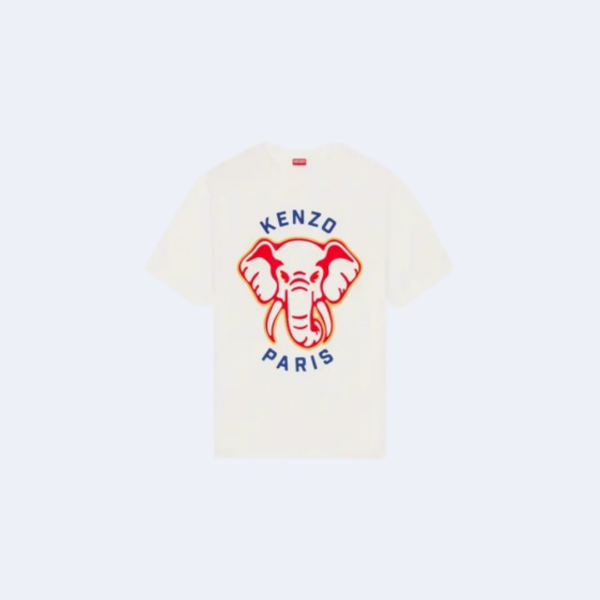 Tee-shirt "ELEPHANT" Blanc  KENZO