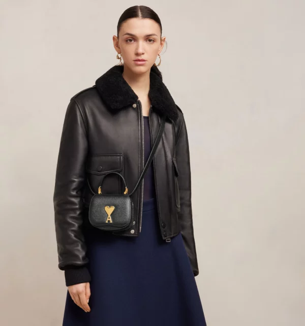 Sac "NANO PARIS" Noir AMI PARIS – Image 5