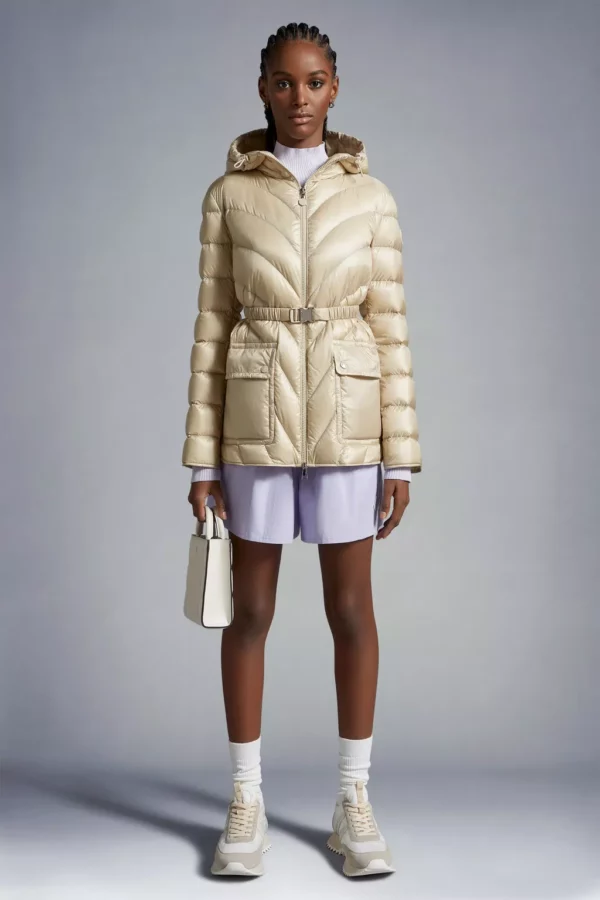 Doudoune "ARGENNO" Beige  MONCLER – Image 5