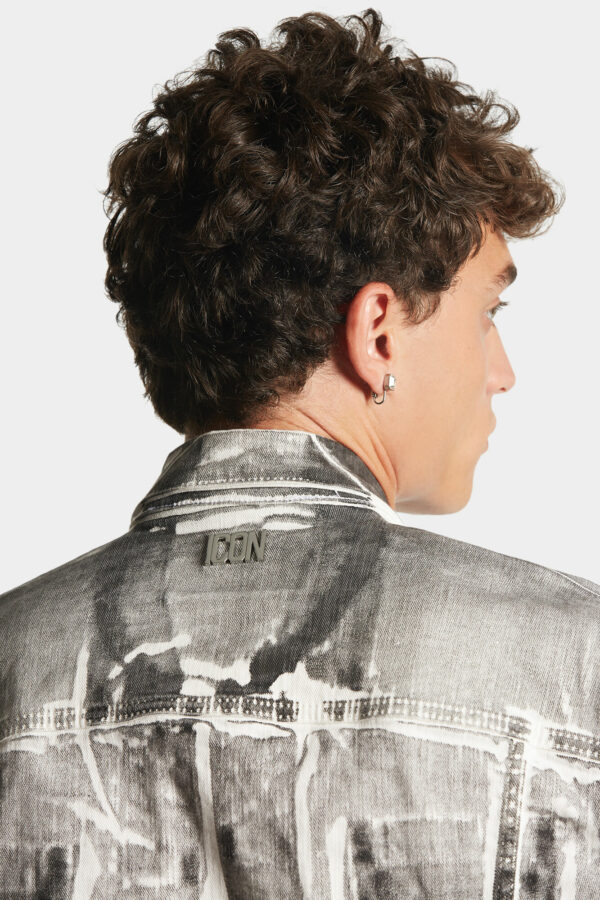 Veste en jean délavé DSQUARED2 – Image 5