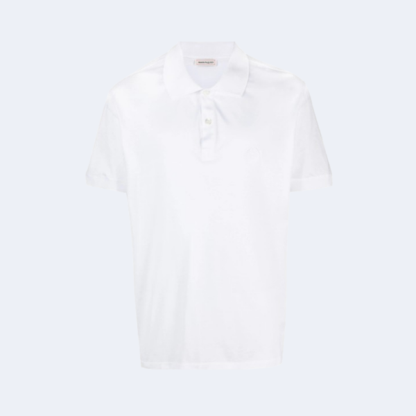 polo blanc alexander mcqueen