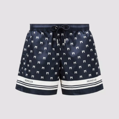 short de bain monogramme Moncler