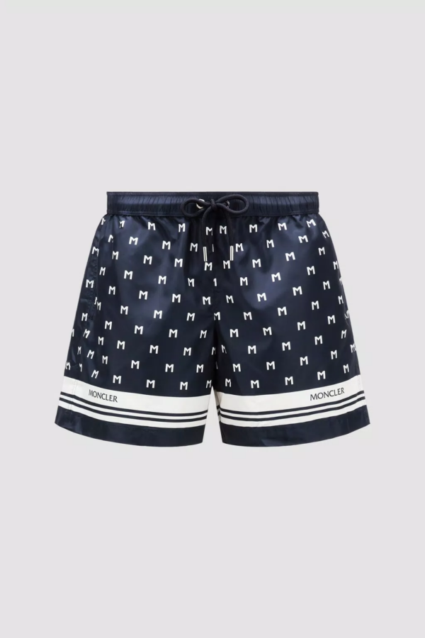 short de bain monogramme Moncler