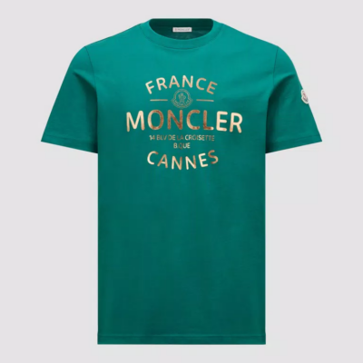 Tee shirt moncler vert