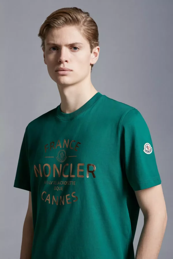 Tee shirt moncler vert