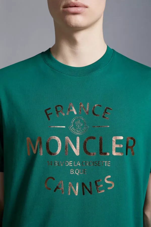 Tee shirt moncler vert