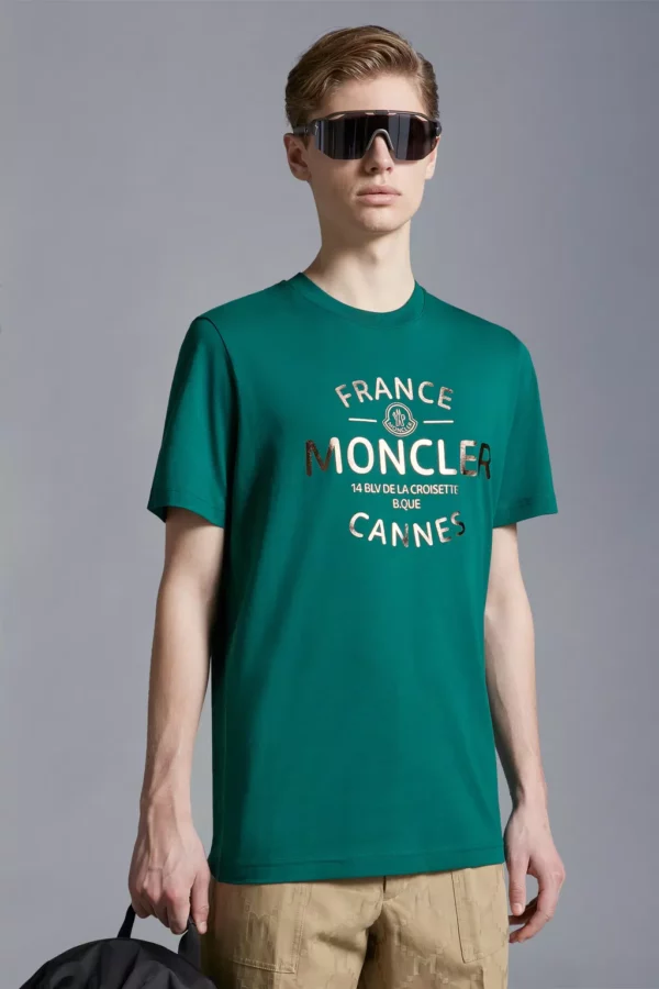 Tee shirt moncler vert