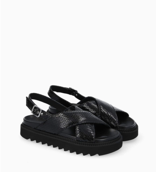 Sandales "TRINITY" Noir FREE LANCE – Image 4