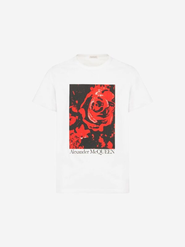Tee-shirt "WAX FLOWER" ALEXANDER MCQUEEN