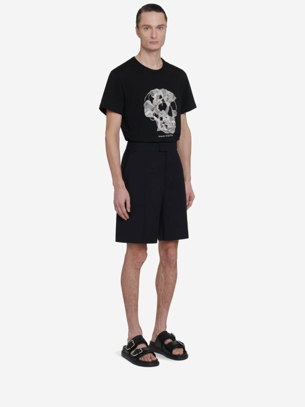 Tee-shirt "PRESSED FLOWER SKULL" ALEXANDER MCQUEEN – Image 3