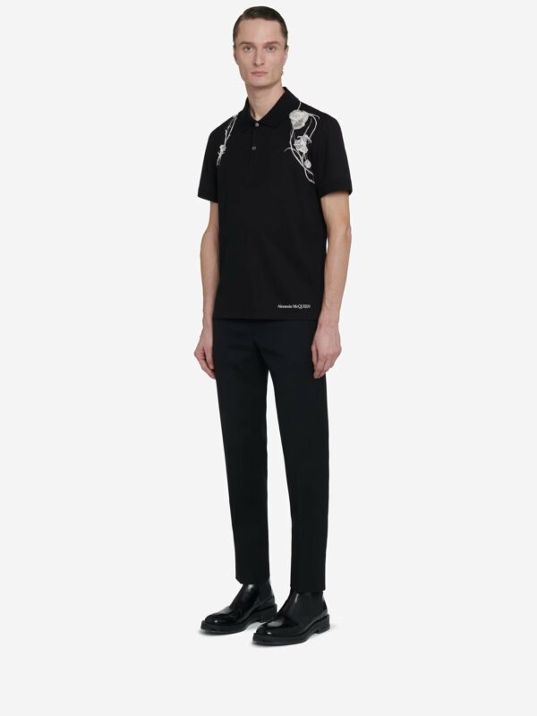 Polo "PRESSED FLOWER" ALEXANDER MCQUEEN – Image 3