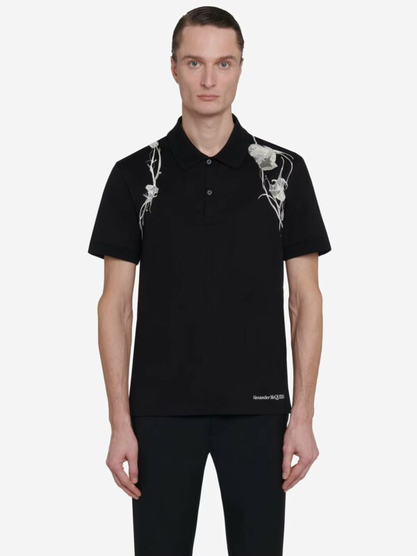 Polo "PRESSED FLOWER" ALEXANDER MCQUEEN – Image 2