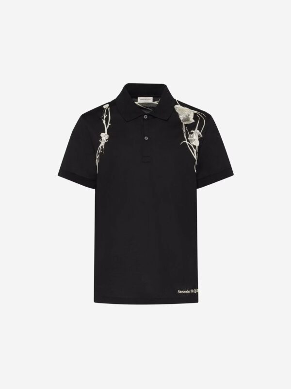 Polo "PRESSED FLOWER" ALEXANDER MCQUEEN